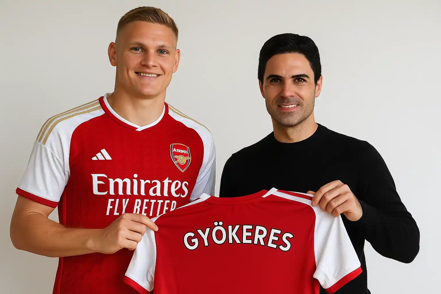 Gyokeres biện minh sau khi rời Sporting để đến Arsenal 2 Gyokeres ra mắt Arsenal cùng HLV Mikel Arteta